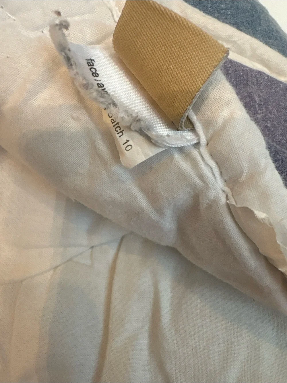 Pottery Barn Teen Pastel Chevron Comforter and Sham - Multicolor Stripes